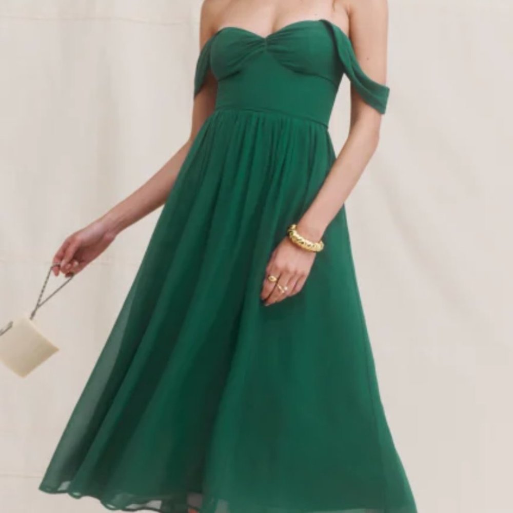 Reformation Violet Dress NWT